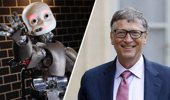 Bill Geyts robot vergisindən söz açdı