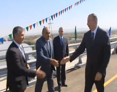 Prezident İlham Əliyev Beyləqana səfər edib