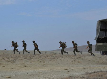 Tank əleyhinə bölmələrin intensiv təlimləri keçirilir