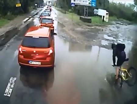 Bəxti gətirməyən velosipedçi