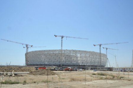 Mehriban Əliyeva Bakı Olimpiya Stadionunda
