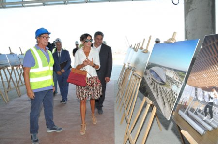Mehriban Əliyeva Bakı Olimpiya Stadionunda