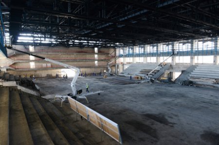 Mehriban Əliyeva Bakı Olimpiya Stadionunda