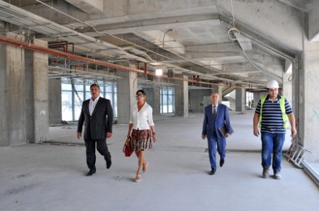 Mehriban Əliyeva Bakı Olimpiya Stadionunda