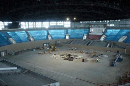 Mehriban Əliyeva Bakı Olimpiya Stadionunda