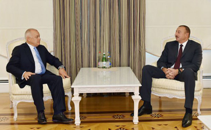 İlham Əliyev baş direktoru qəbul etdi