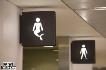 Ən maraqlı “WC” işarələri