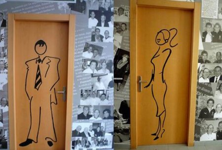 Ən maraqlı “WC” işarələri