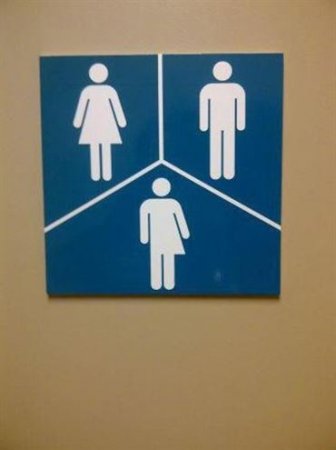 Ən maraqlı “WC” işarələri
