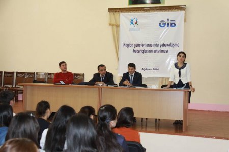 Ağdamda gənclərin şəbəkələşmə bacarıqları artırılır