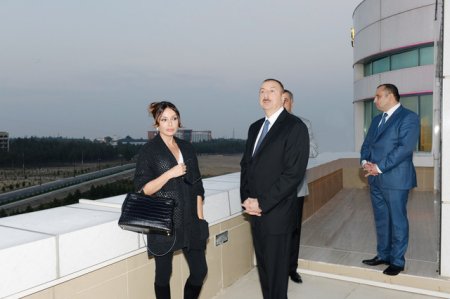 Prezident İlham Əliyev otelin açılışında