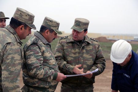 Döyüş hazırlığı yoxlanılır