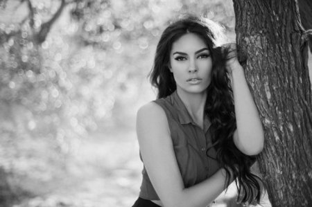 Cazibədar azərbaycanlı modeldən yeni fotolar