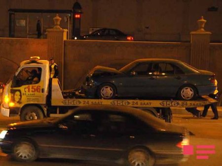 Bakıda zəncirvari yol qəzası baş verib