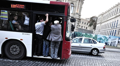 Qaz avtobusları gətirilir