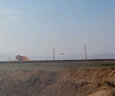 Qarabağda vurduğumuz helikopterin fotoları