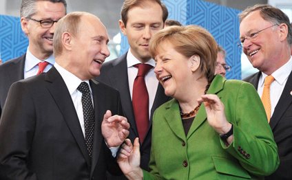 Merkelin Putinə sanksiya mesajı