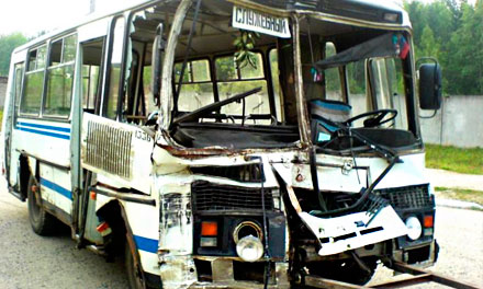 Sumqayıtda avtobus qəzası: 1 yaralı