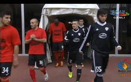 Futbolçularımız “Xocalıya ədalət” köynəklərində