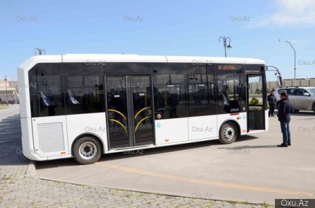 Bakıya yeni sərnişin avtobusları gətirildi