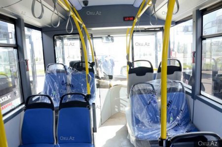 Bakıya yeni sərnişin avtobusları gətirildi