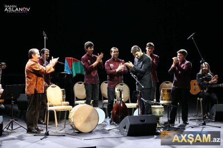 Sami Yusifin Bakı konsertindən görüntülər