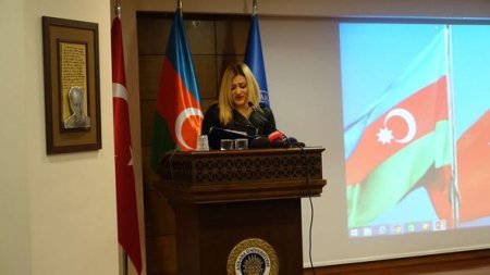 Əli Həsənov Türkiyədə Hüseyn Cavid haqqında keçirilən konfransda iştirak etdi