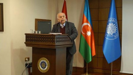 Əli Həsənov Türkiyədə Hüseyn Cavid haqqında keçirilən konfransda iştirak etdi
