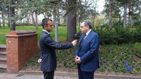 Əli Həsənov Türkiyədə Hüseyn Cavid haqqında keçirilən konfransda iştirak etdi