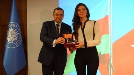 Əli Həsənov Türkiyədə Hüseyn Cavid haqqında keçirilən konfransda iştirak etdi