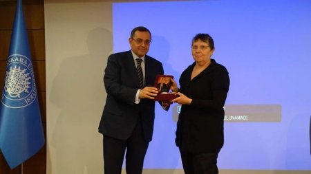 Əli Həsənov Türkiyədə Hüseyn Cavid haqqında keçirilən konfransda iştirak etdi