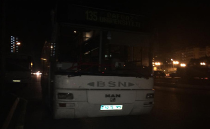 Avtobusda gecə dəhşəti