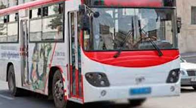 Bakıda sərnişin avtobusu qəza törətdi