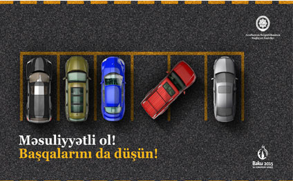 Bakıda orijinal sosial reklamlar