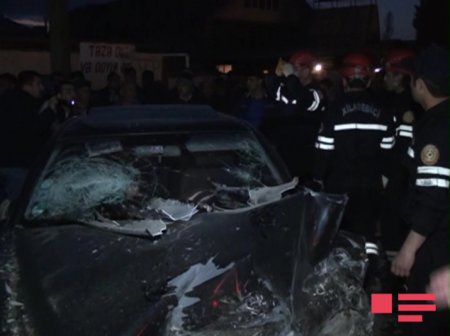 Ağır yol qəzası: 1 ölü, 4 yaralı