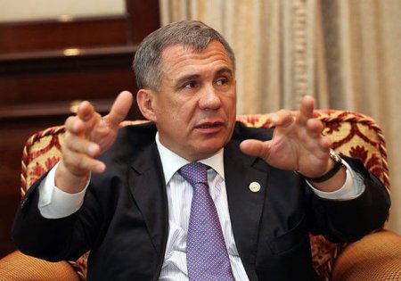 Tatarıstan prezidenti Azərbaycandadır