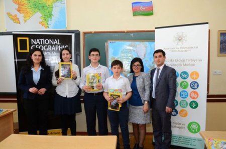 “National Geographic Azərbaycan” ekoloji bilik gününə həsr olunmuş tədbirdə iştirak etdi
