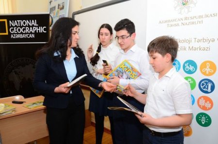 “National Geographic Azərbaycan” ekoloji bilik gününə həsr olunmuş tədbirdə iştirak etdi