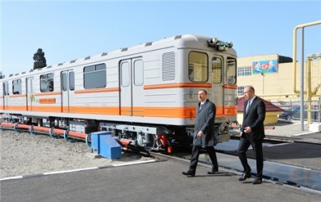 İlham Əliyev metroda