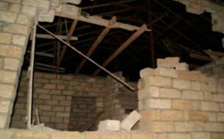 Bakıda ev uçdu: xəsarət alan var