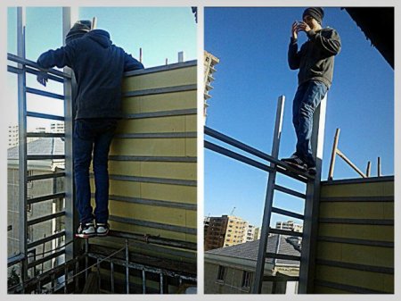 Bakıda çılğın gənclərin şok görüntüləri (+18)