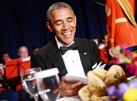 İrina Şeyk və Adriana Lima Obama ilə birgə naharda