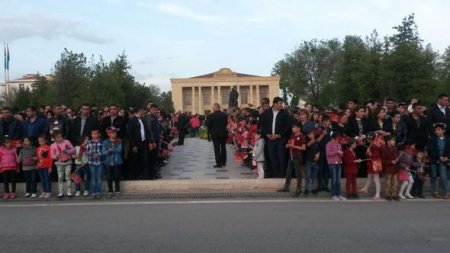 Bakı-2015: Məşəl Lənkərana yola salındı