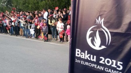 Bakı-2015: Məşəl Lənkərana yola salındı