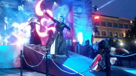 Bakı-2015: Məşəl Lənkərana yola salındı