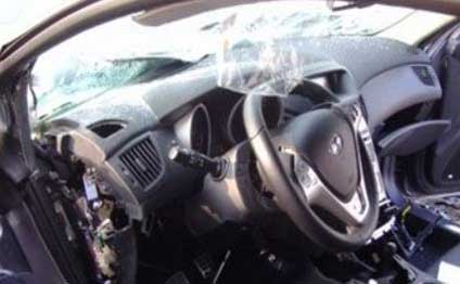 Bakıda avtoşlar qəza törətdi: ağır yaralı var