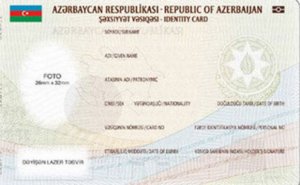 Yeni şəxsiyyət vəsiqəsi belədir