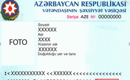 Yeni şəxsiyyət vəsiqələri verilir