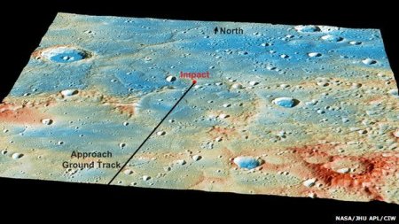 NASA-nın peyki Günəşə ən yaxın planetə çırpıldı