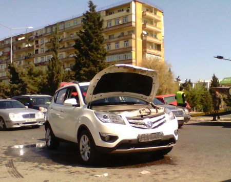 Sumqayıtda ağır yol qəzası